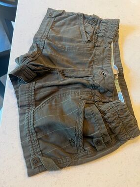 Billabong Olive Green Women's Casual Shorts